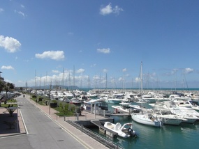 Great day to take the dinghy out.