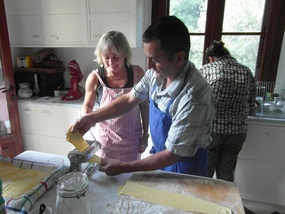 The family that pastas together 