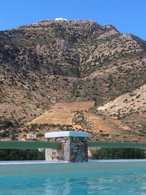 From the pool to the monk house at hill top