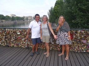 Locks of love bridge