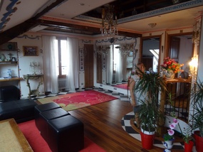 Our lounge in Paris