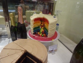 Cake at Fortnum & Mason