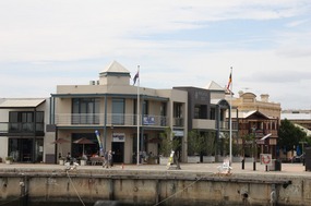 Leaving Port Adelaide