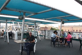 Top Deck of boat