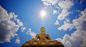 Buddha perspective by Michael Foley