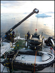 Zodiac unloading...