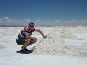 Cochani salt extraction area