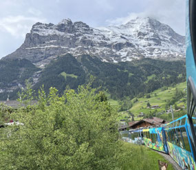 Eiger Mtn dominates on trip to Kleine Scheideg 