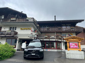 We check out of Caprice Hotel Grindelwald