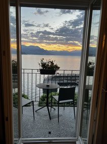 Sunrise in Stresa