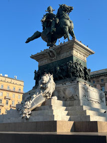 1896 statue of King Victor Emmanuel II