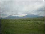 Looking out at the Mountains