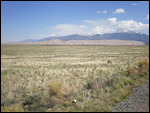 Looking over the pairie toward the sand dunes 