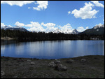 Lake view at a campground