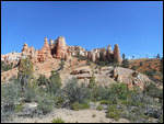 Brice Canyon going on our hike.