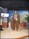 Moses with the 10 commandments