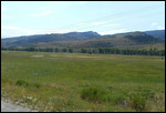 Driving along RT 40 to the Rocky Mountain Park