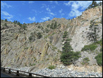 Driving to the Town of Estes Park