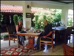 Breakfast next morning Saturday here