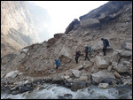 On the way back down.