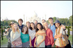 Group at the Taj Mahal