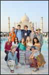 Group at the Taj Mahal